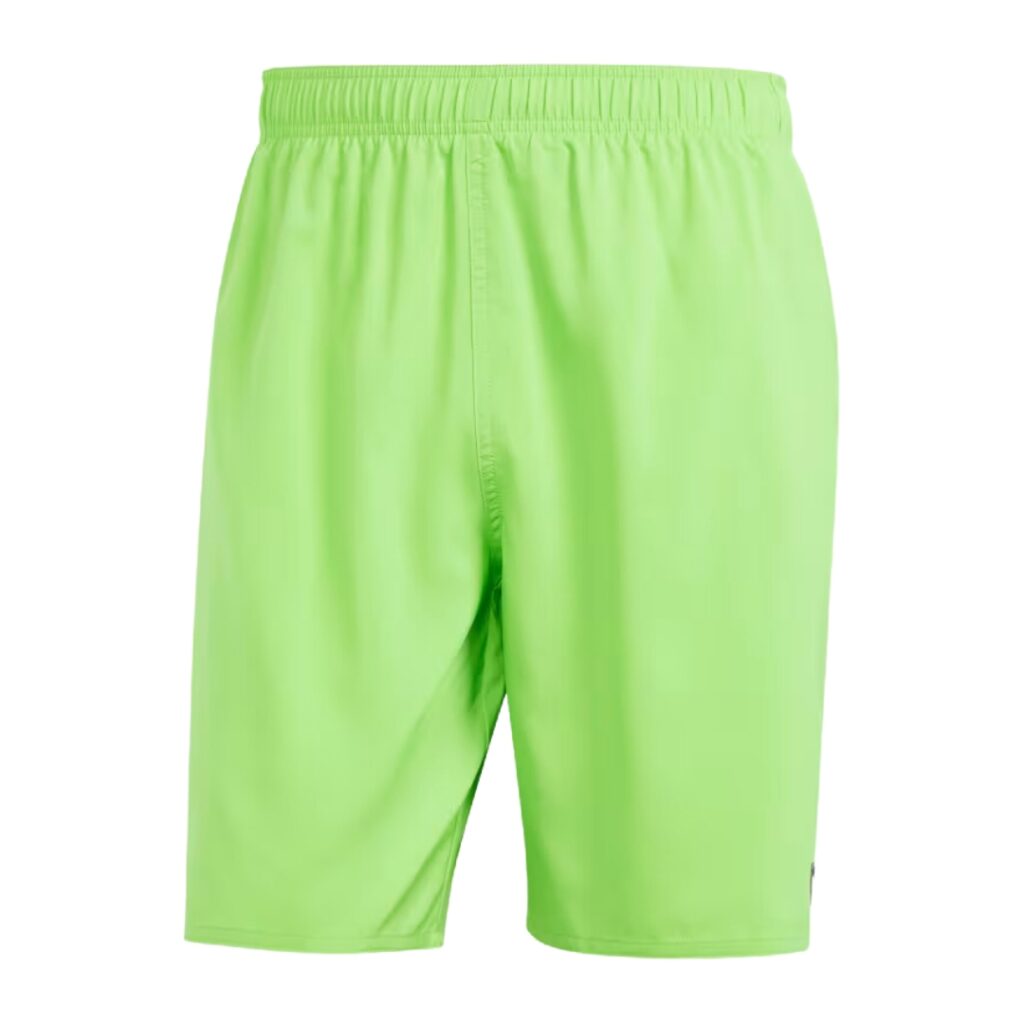 Adidas Costume Solid CLX Classic Length - Lucid Lime/White - immagine 5