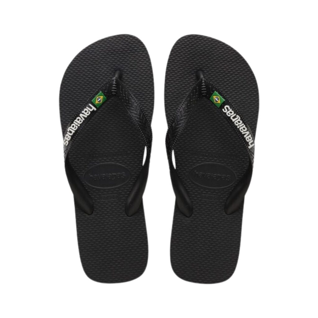 Havaianas BRASIL LOGO - Black