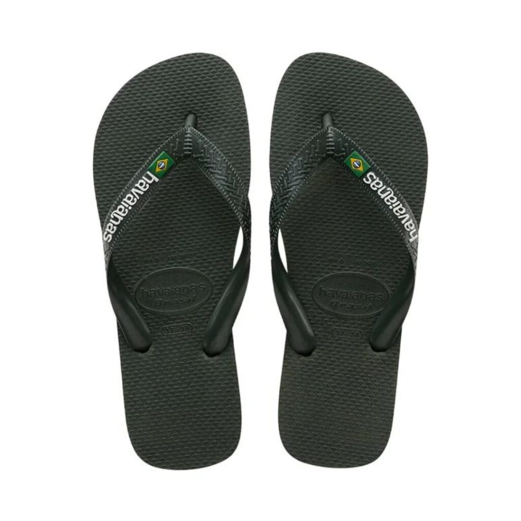 Havaianas BRASIL LOGO - Green Olive