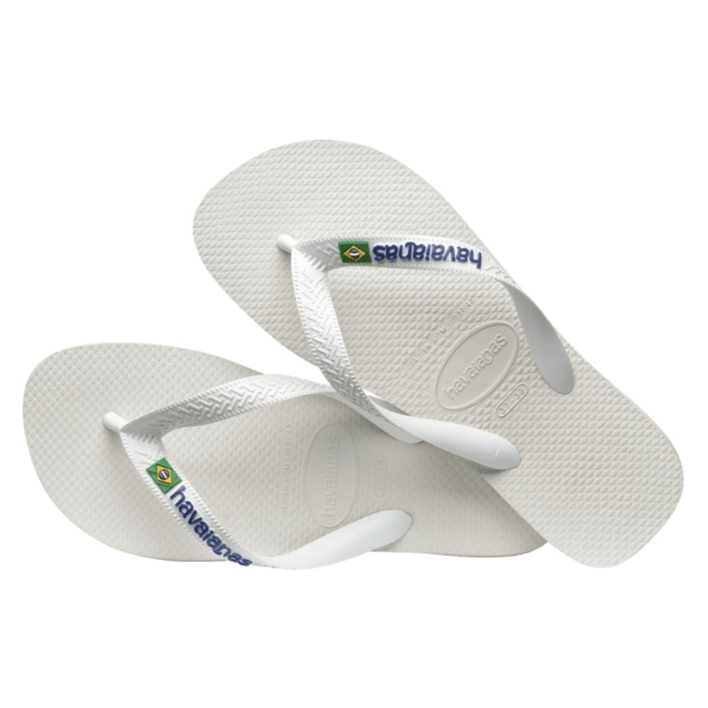 Havaianas BRASIL LOGO - White