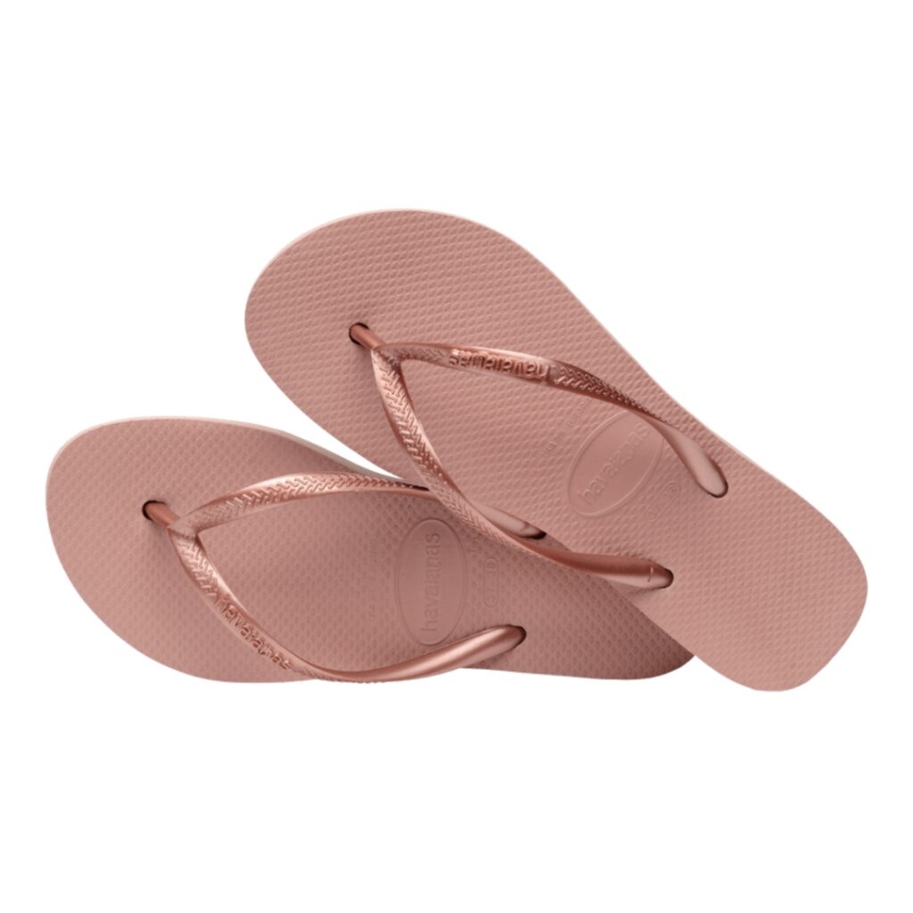 Havaianas SLIM FLATFORM - Crocus Rose