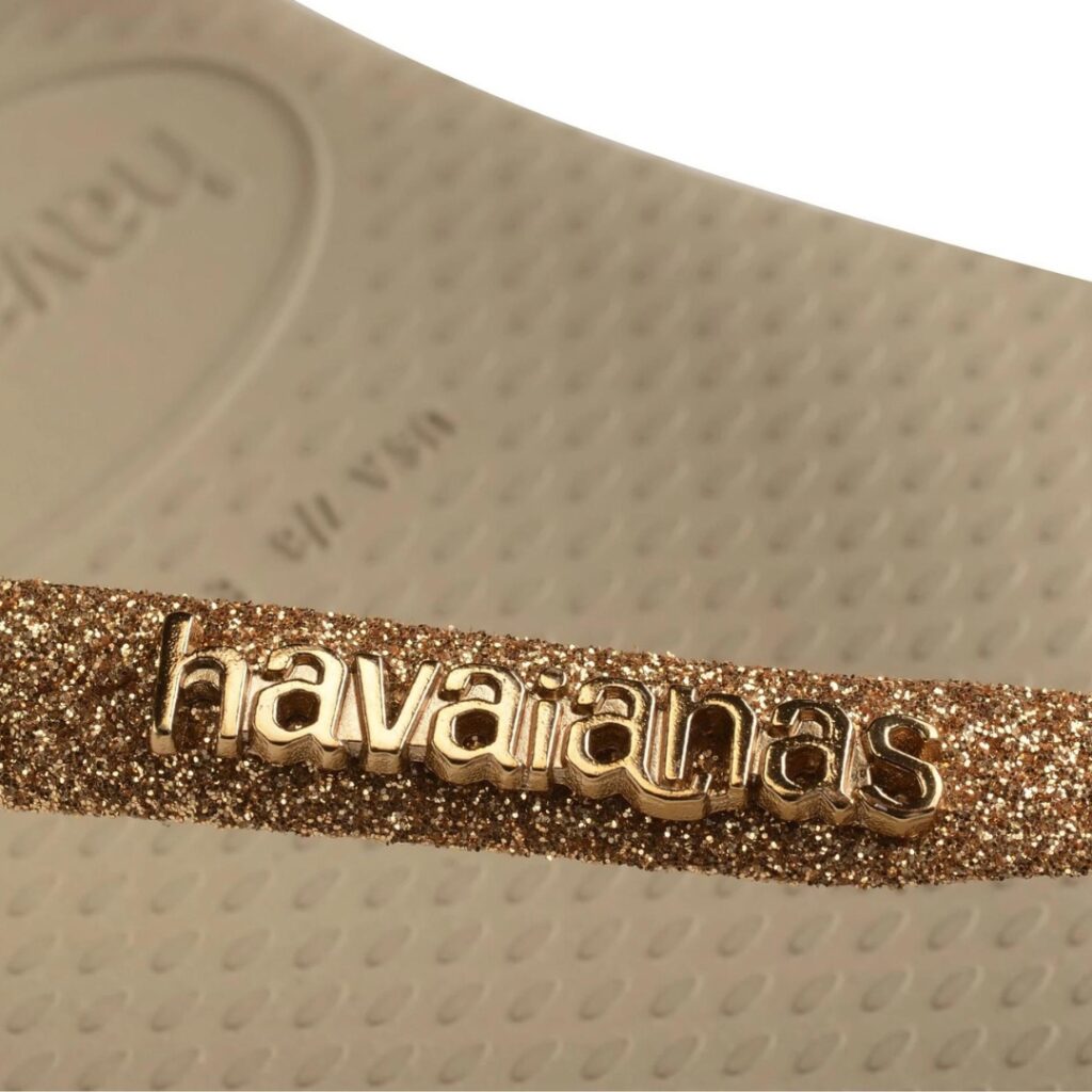 Havaianas SLIM GLITTER II - Gold - immagine 4