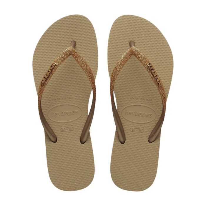 Havaianas SLIM GLITTER II - Gold