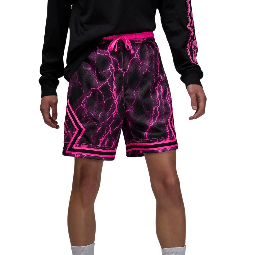 Jordan Dri-FIT Diamond Pantaloncini - Black/Hyper Pink - immagine 2