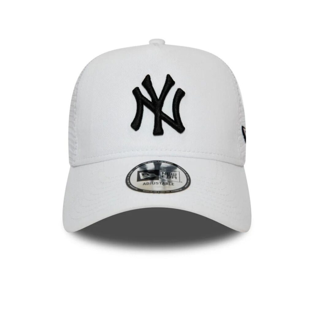 New Era Cappello A-Frame Trucker New York Yankees - White/Black - immagine 2
