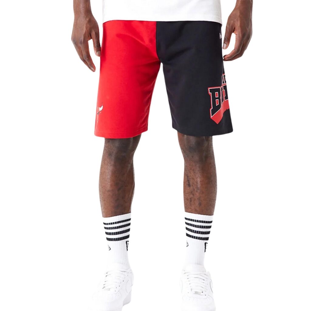 New Era Pantaloncini Chicago Bulls NBA Graphic - Black/Red - immagine 2