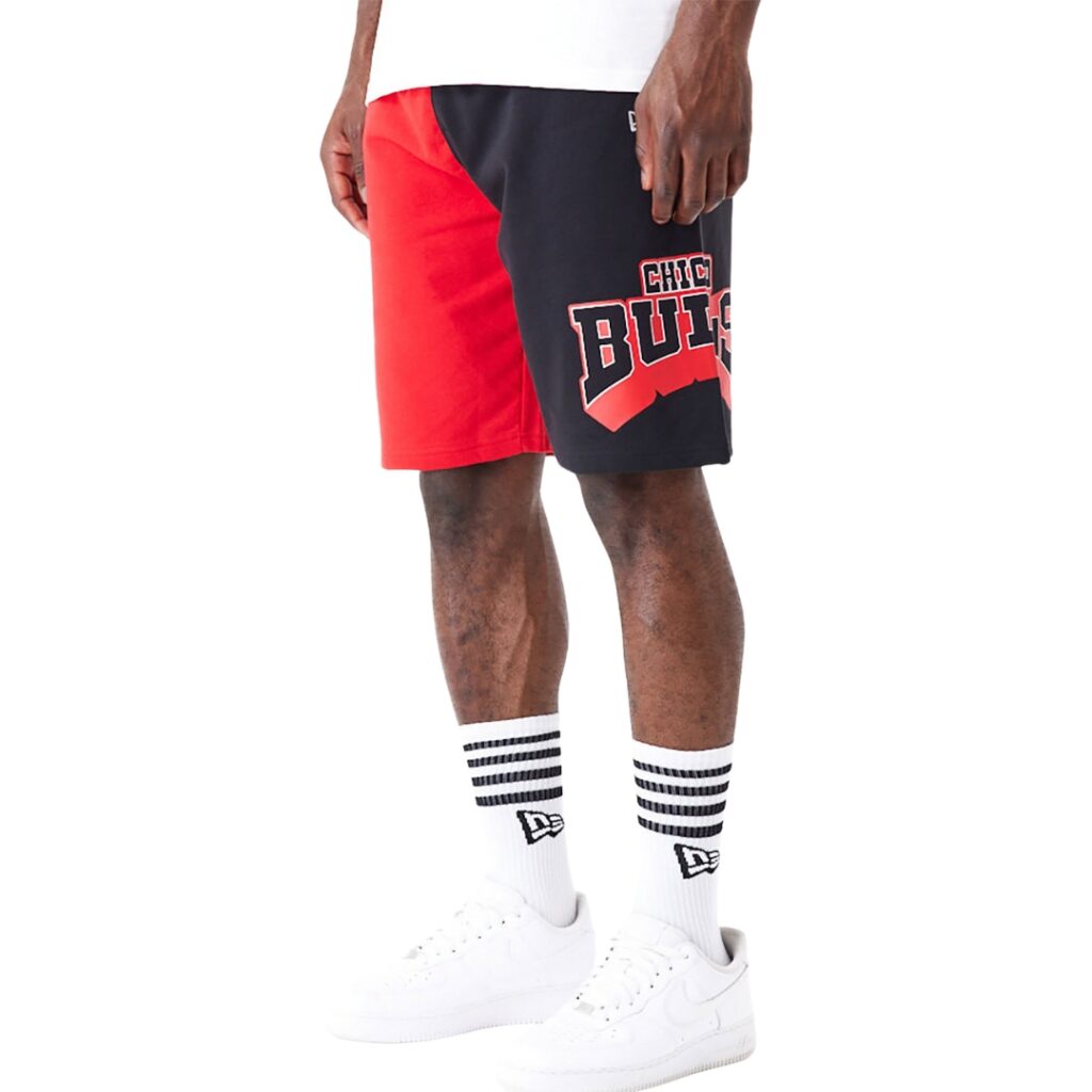 New Era Pantaloncini Chicago Bulls NBA Graphic - Black/Red - immagine 3