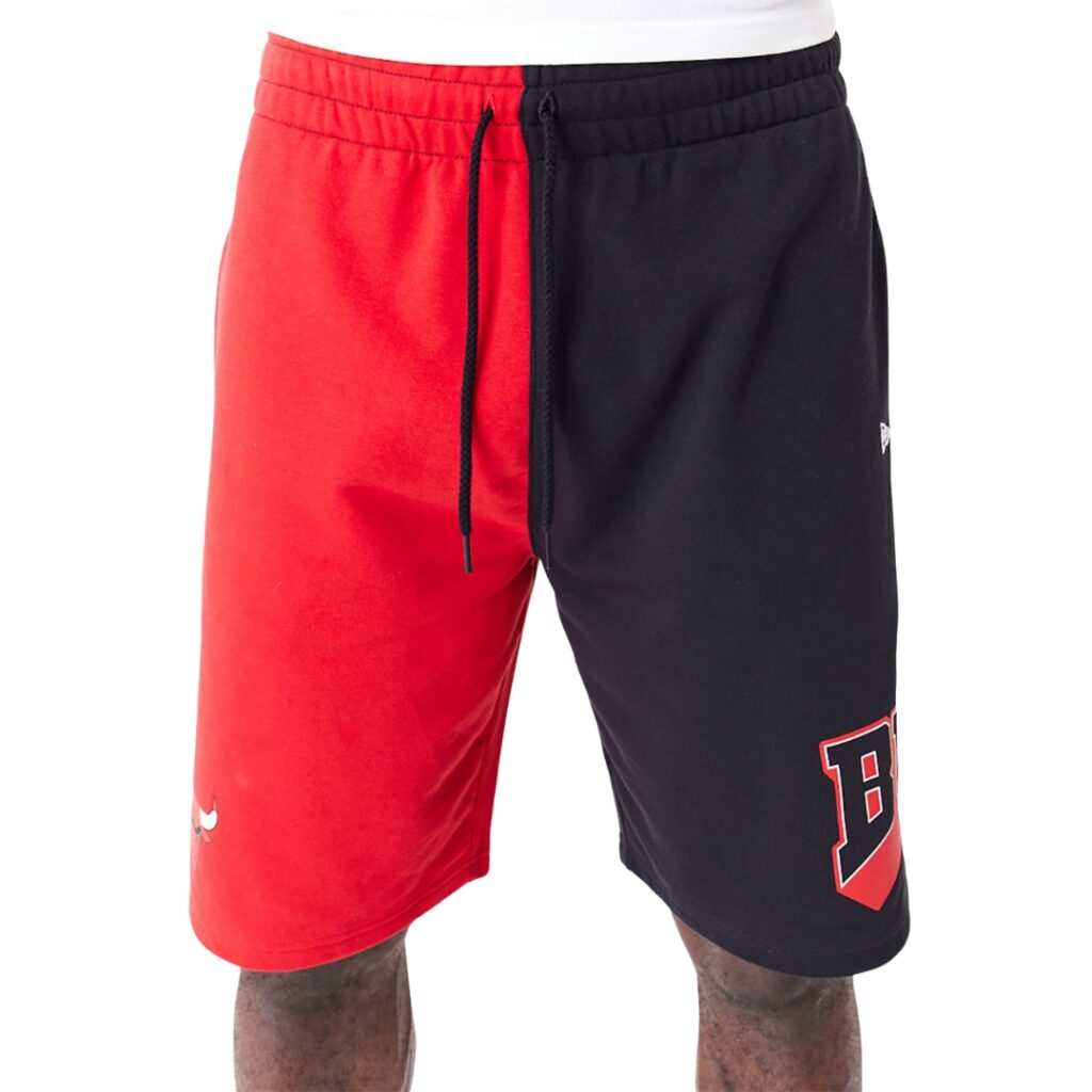 New Era Pantaloncini Chicago Bulls NBA Graphic - Black/Red