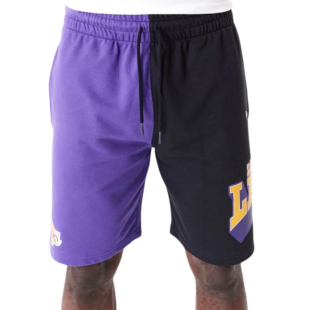 New Era Pantaloncini LA Lakers NBA Graphic - Purple/Black