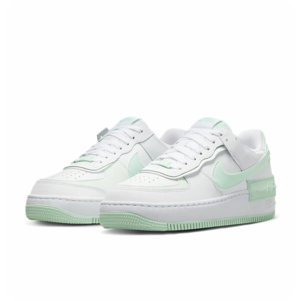 Nike Air Force 1 Shadow - White/Barely Green/Mint Foam - immagine 2