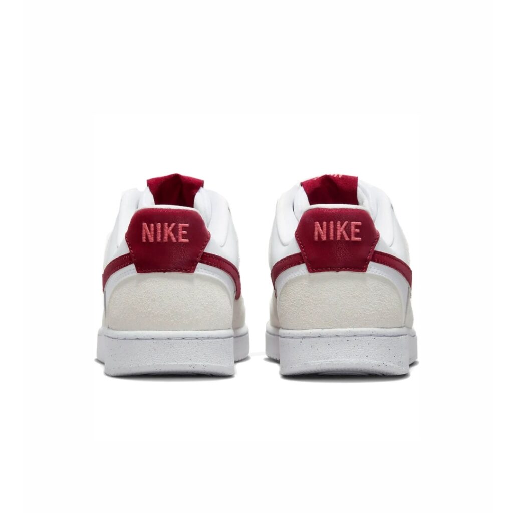 Nike Court Vision Low - White/Team Red/Adobe - immagine 3