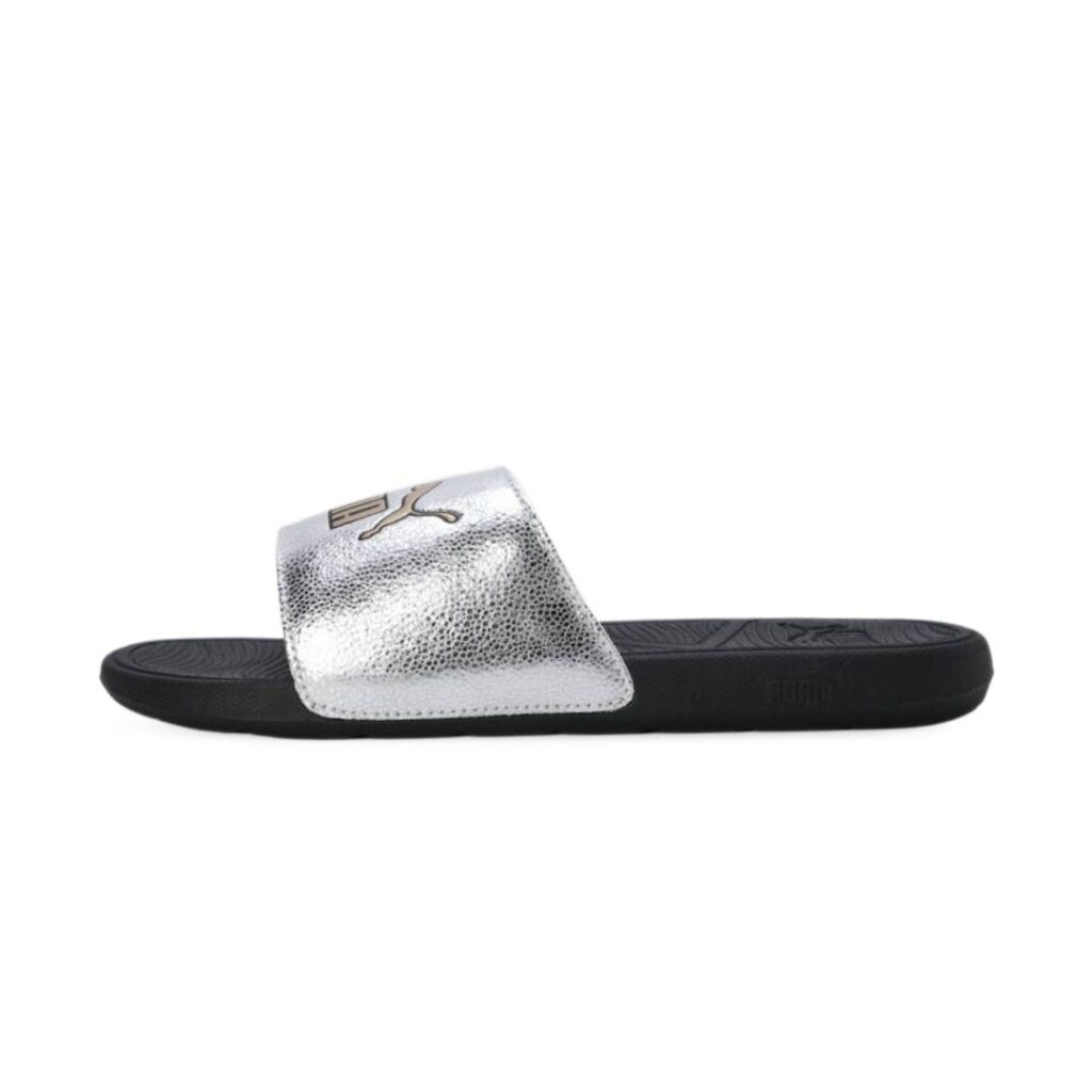 Puma Cool Cat 2.0 Metallic Shine - Silver/Black - immagine 4