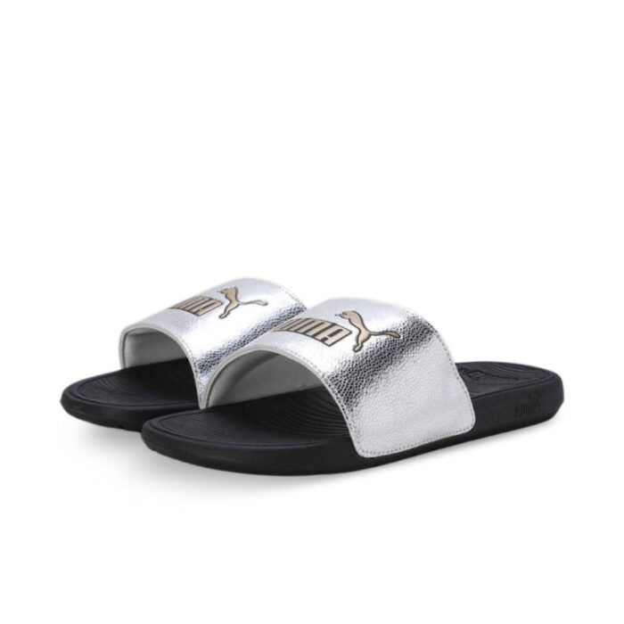 Puma Cool Cat 2.0 Metallic Shine - Silver/Black