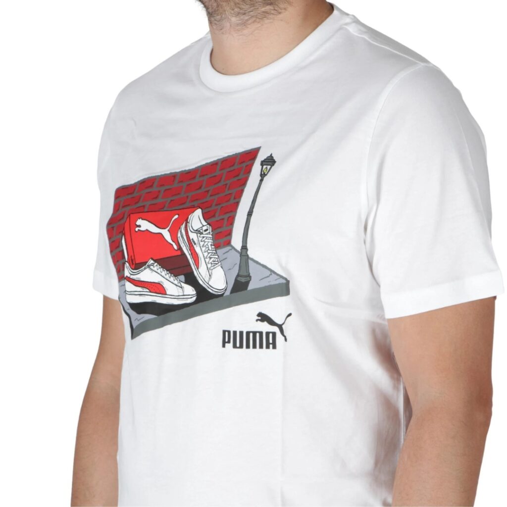 Puma GRAPHICS T-Shirt - White - immagine 2