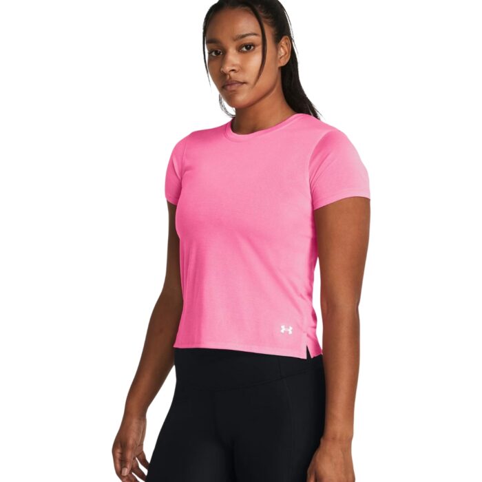 Under Armour Launch T-Shirt - Fluo Pink/Reflective