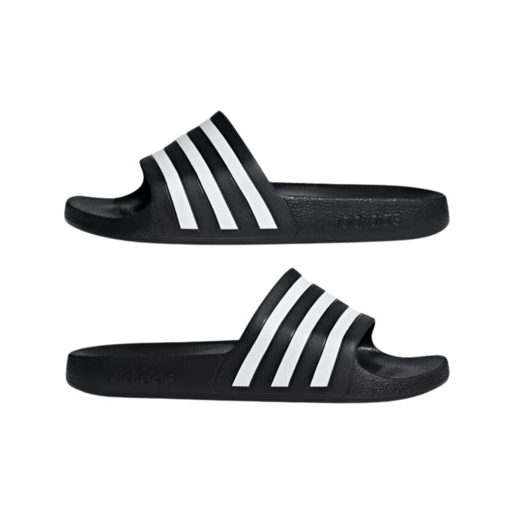 Adidas Ciabatte Adilette Aqua - Nero - immagine 3