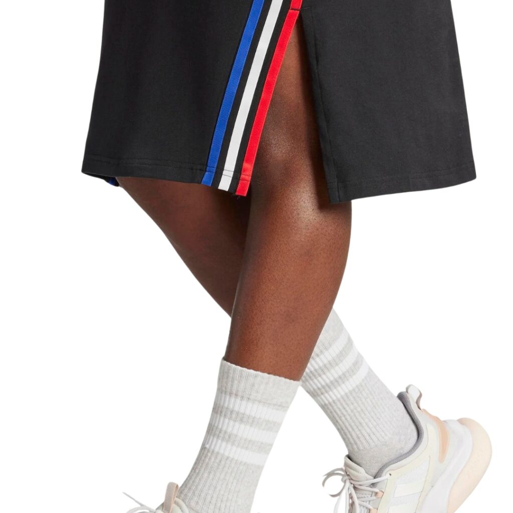 Adidas Future Icons Vestito 3-Stripes - Black/Blue/Red - immagine 2