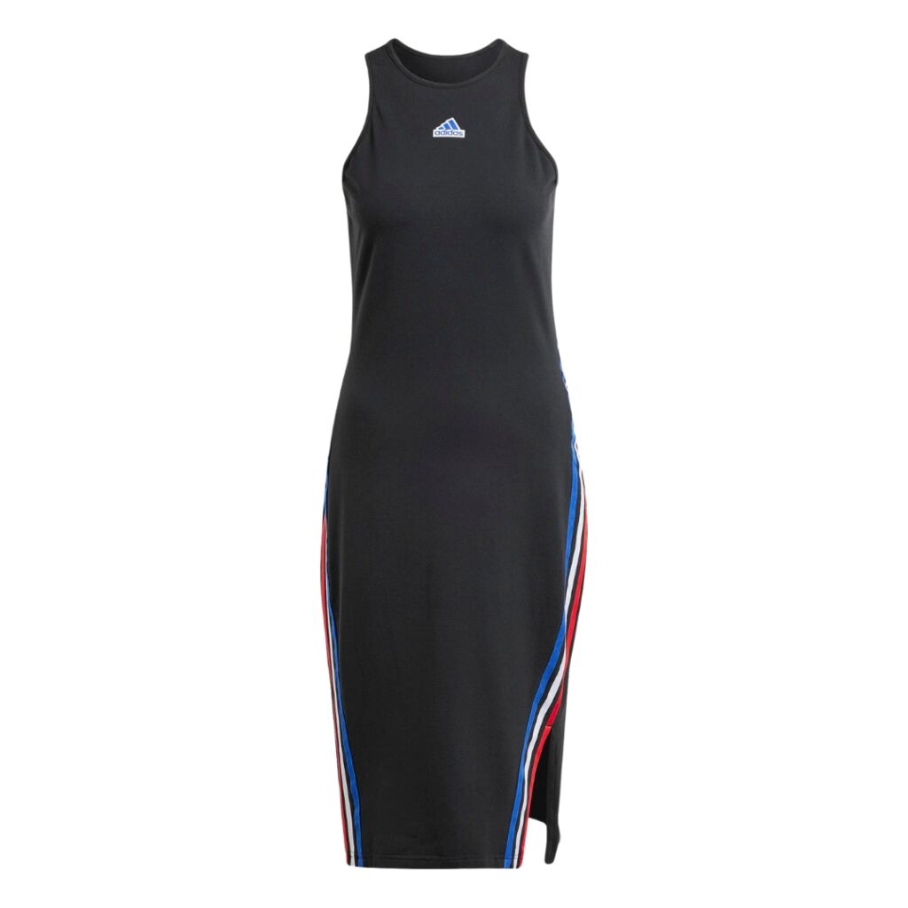 Adidas Future Icons Vestito 3-Stripes - Black/Blue/Red - immagine 5