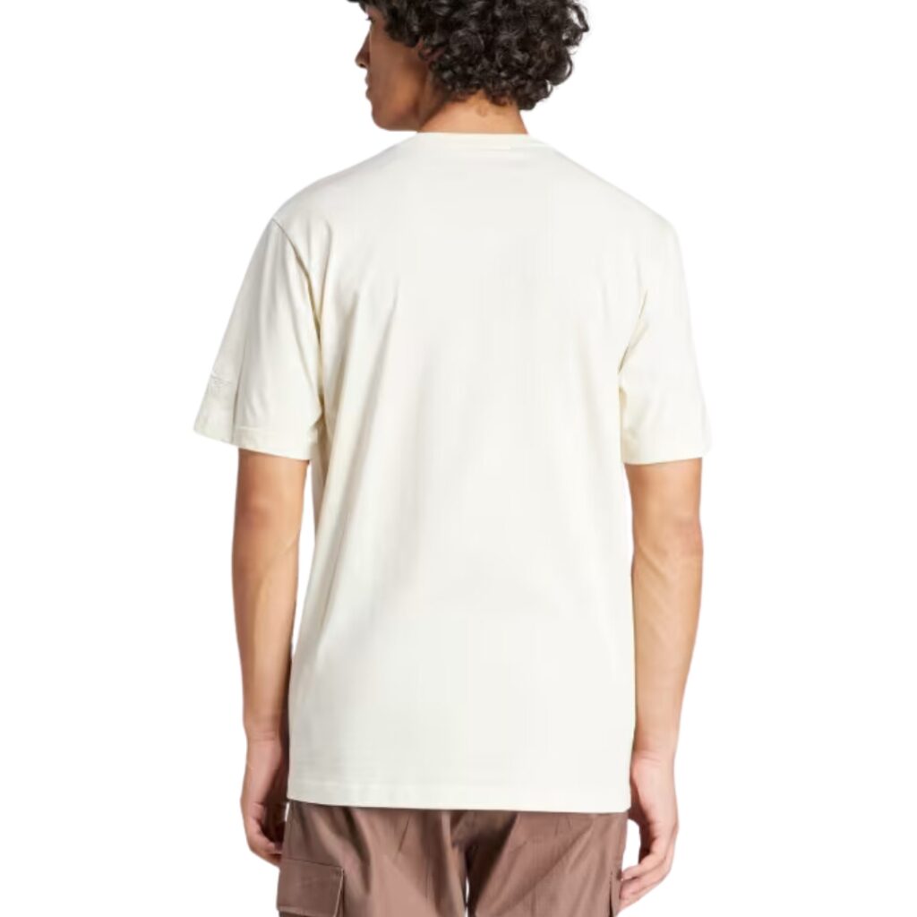 Adidas T-Shirt Con Grafica - Off White - immagine 2