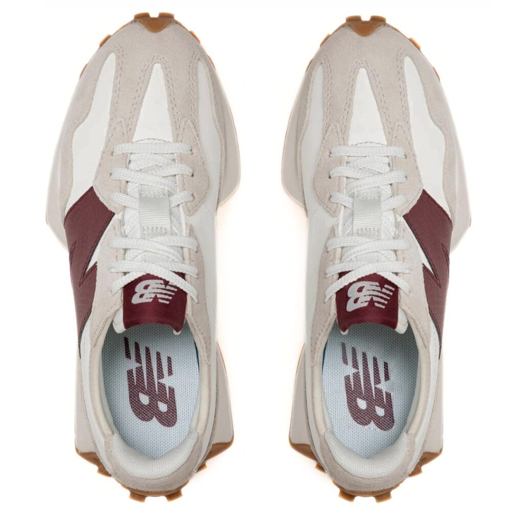 New Balance 327 - Moonbeam/Burgundy - immagine 4