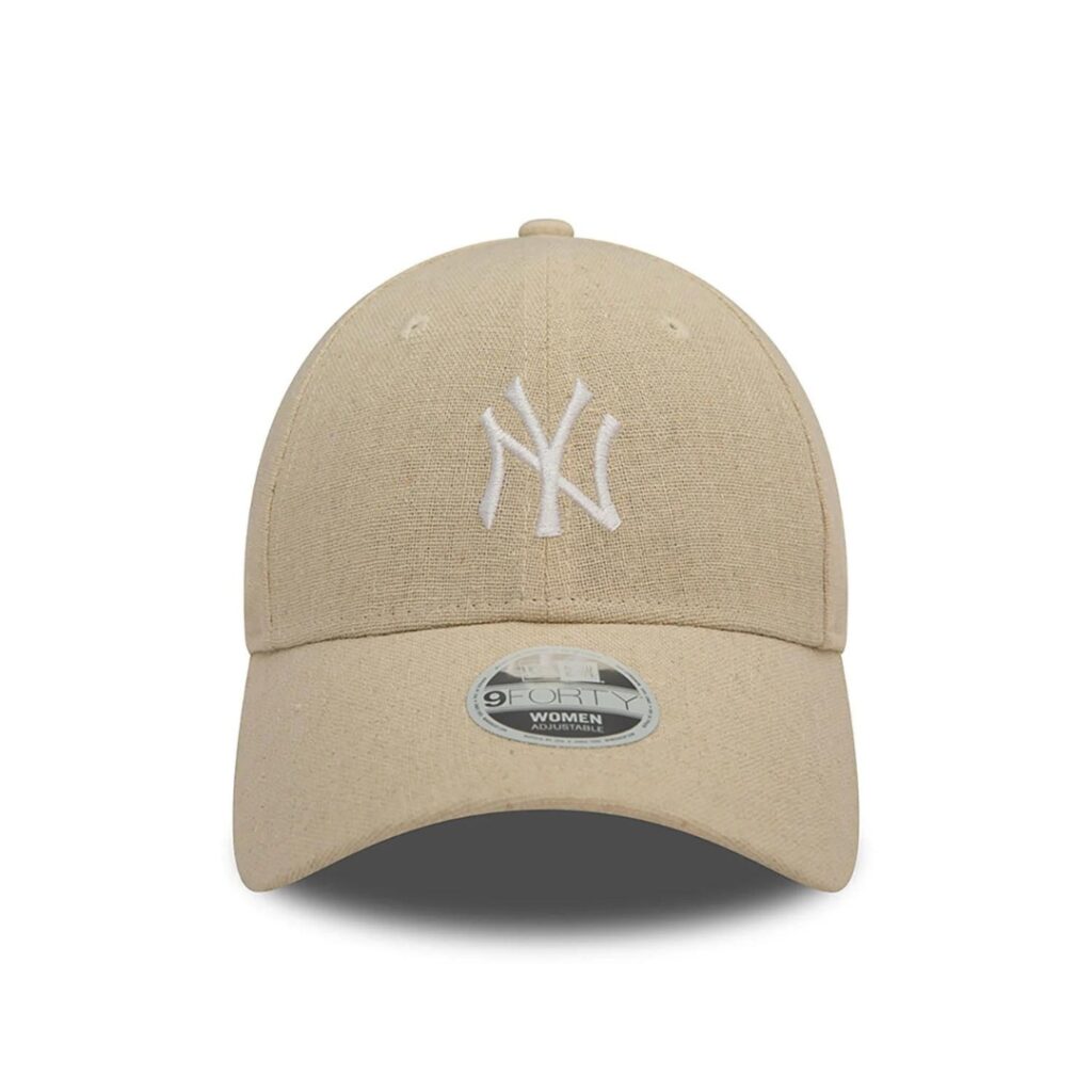 New Era Cappello New York Yankees Linen - Beige - immagine 2