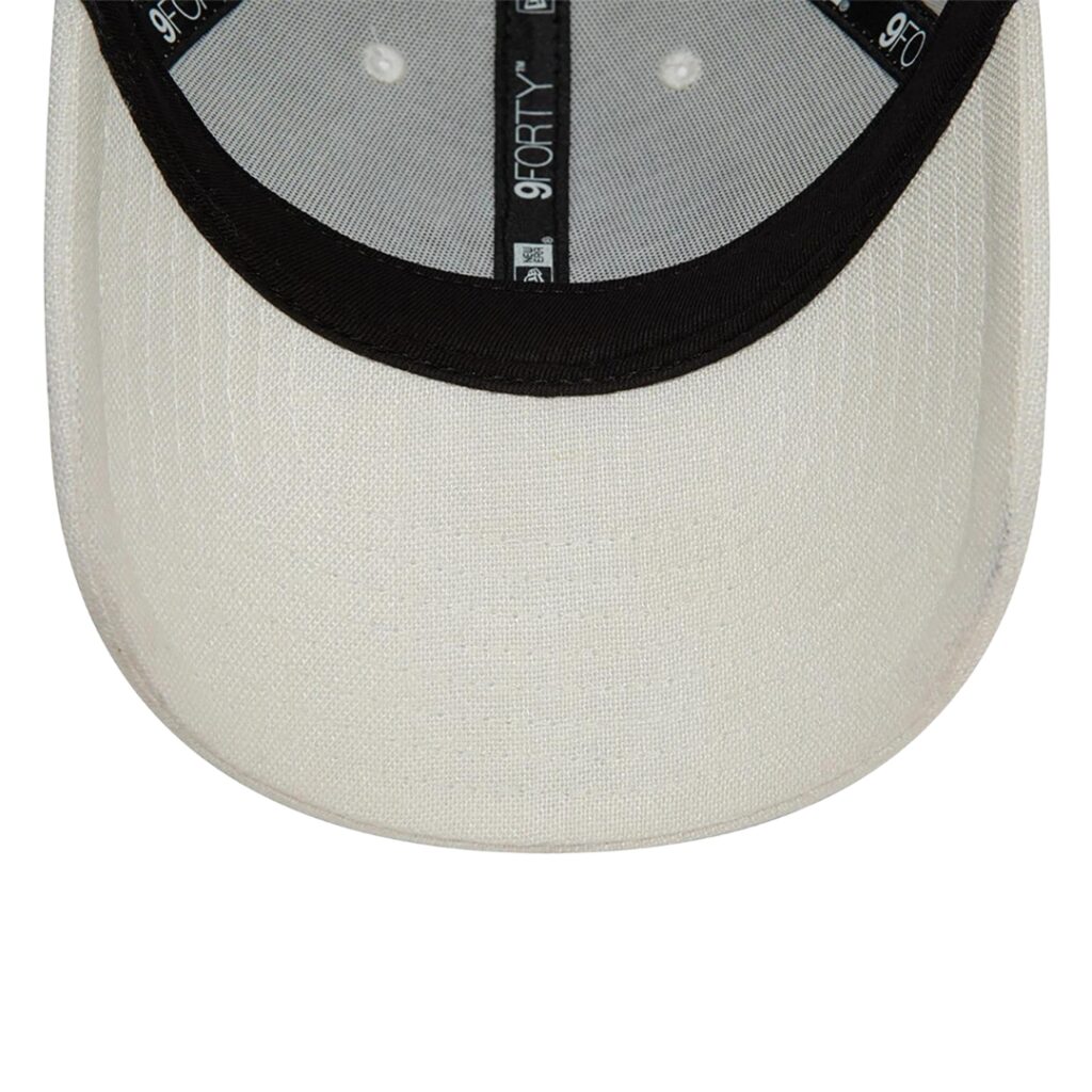 New Era Cappello New York Yankees Linen - White - immagine 4