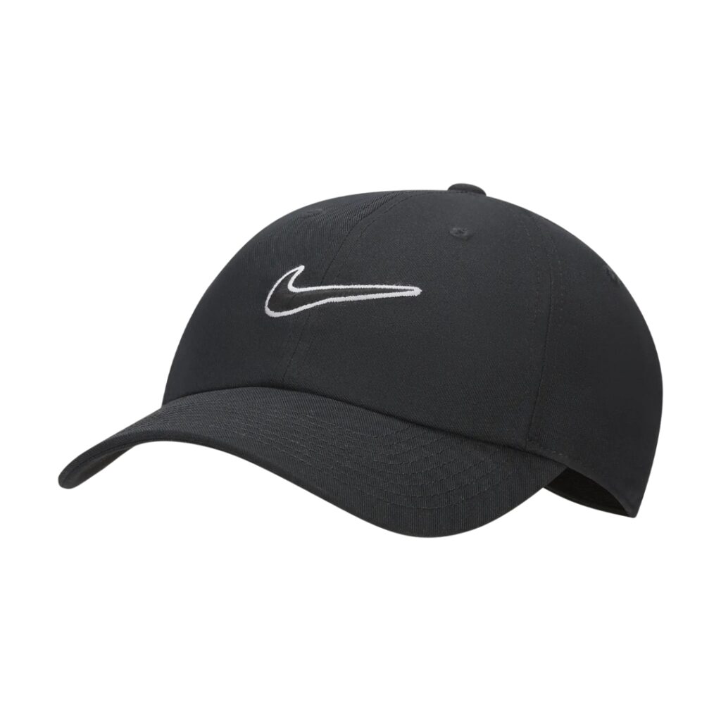 Nike Club Cappello Con Swoosh - Black/White