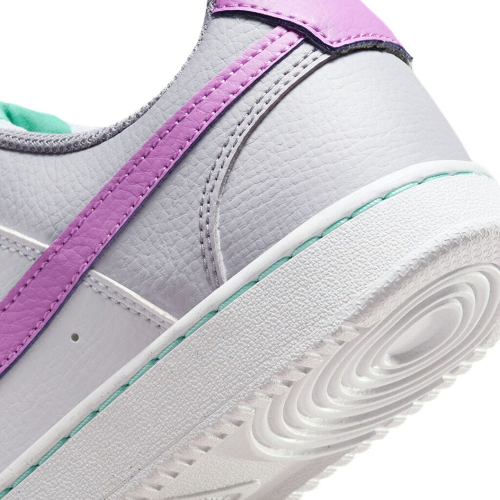 Nike Court Vision Low Next Nature - White/Rush Fuchsia/Pewter - immagine 5