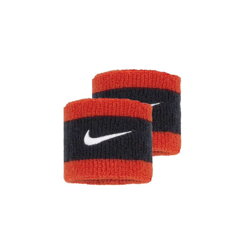 Nike Swoosh Wristbands – Picante Red/Black