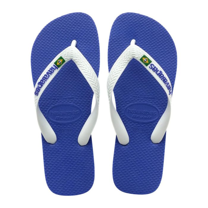 Havaianas Brasil Logo - Marine Blue