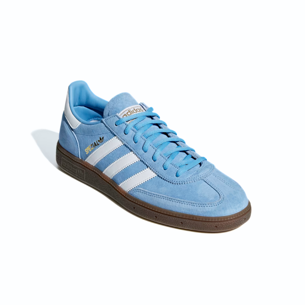 Adidas Handball Spezial - Light Blue/White/Gum5 - immagine 4