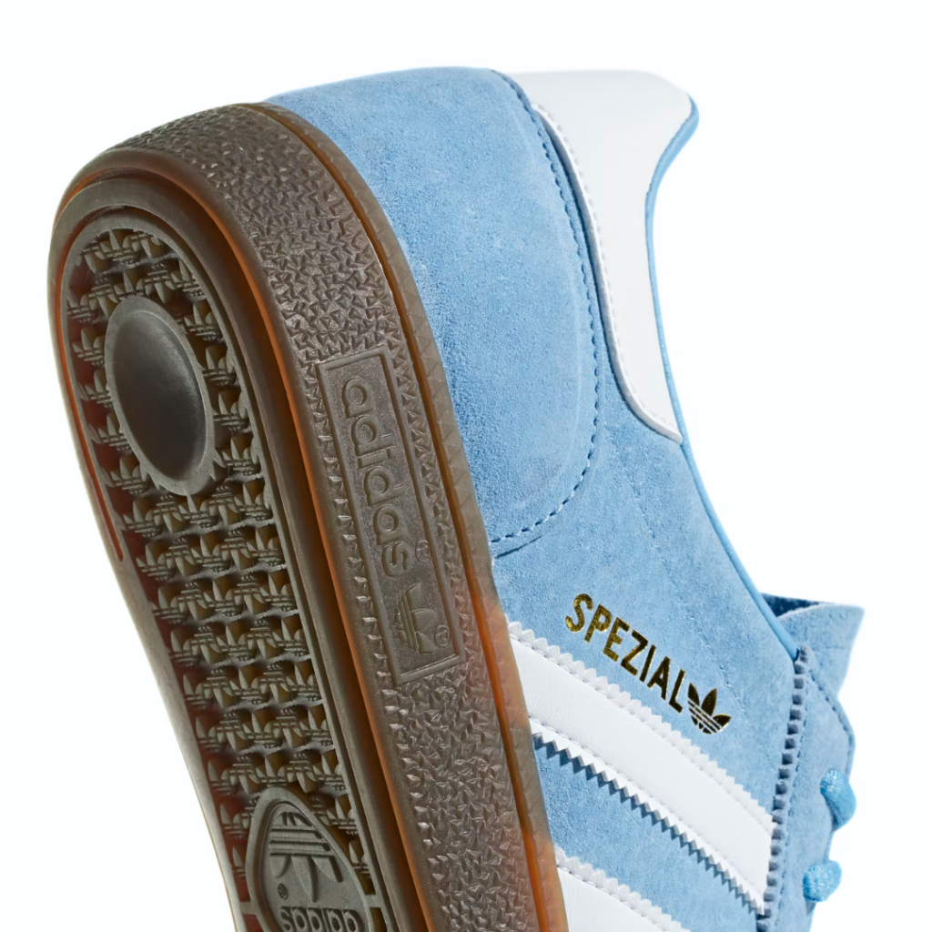 Adidas Handball Spezial - Light Blue/White/Gum5 - immagine 3