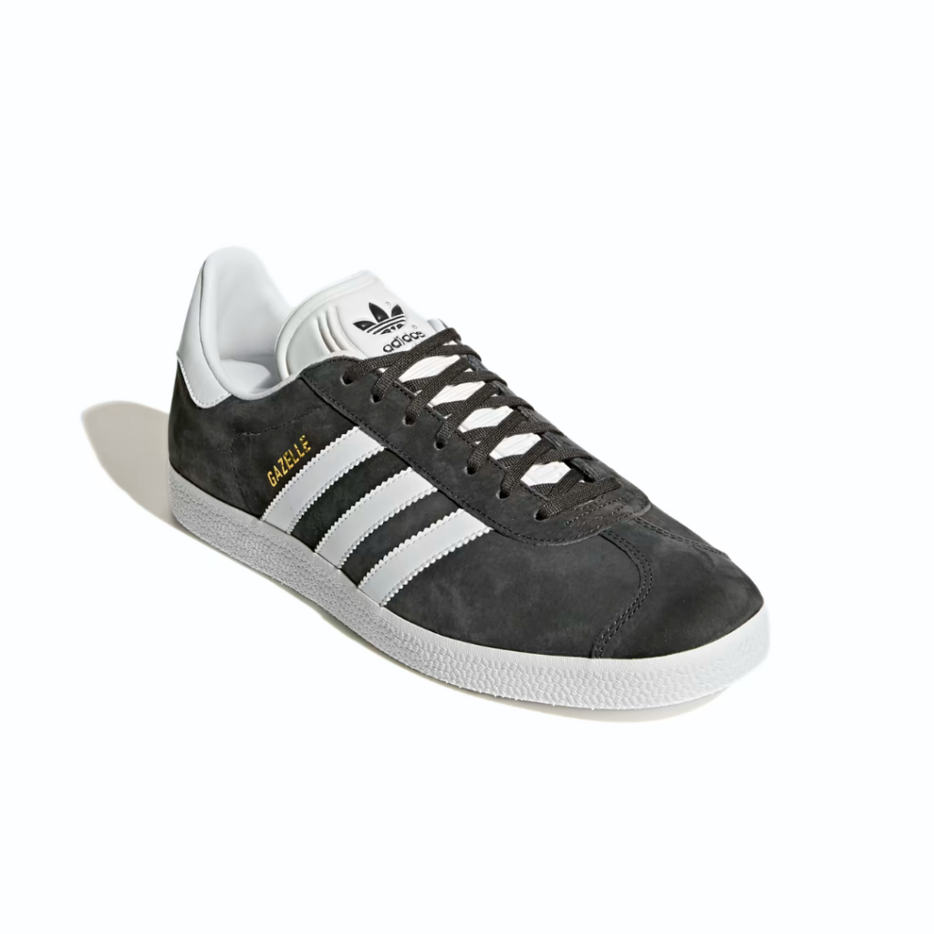 Adidas Gazelle - Dark Grey Heather/White - immagine 4