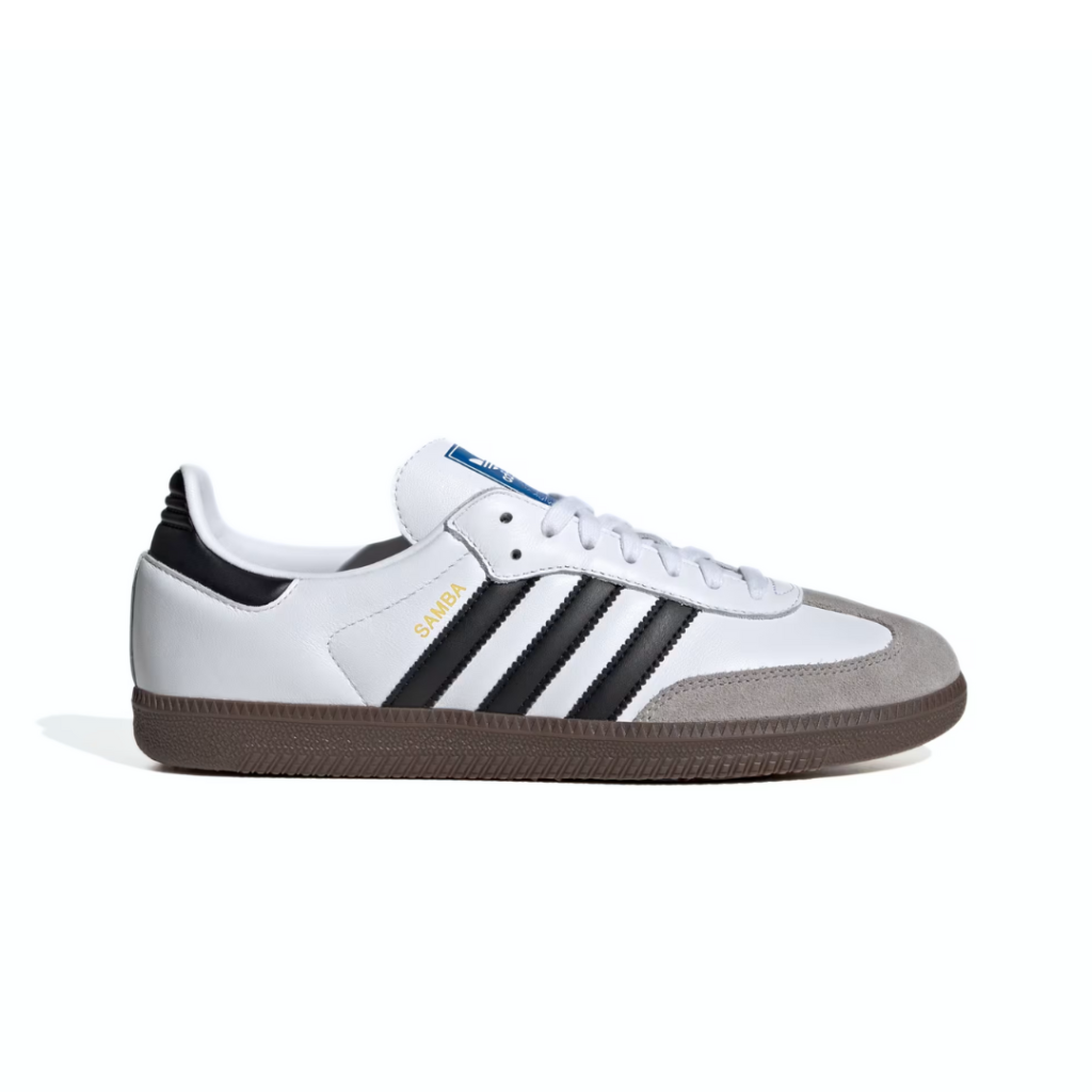 Adidas Samba OG - White/Black/Clear Granite