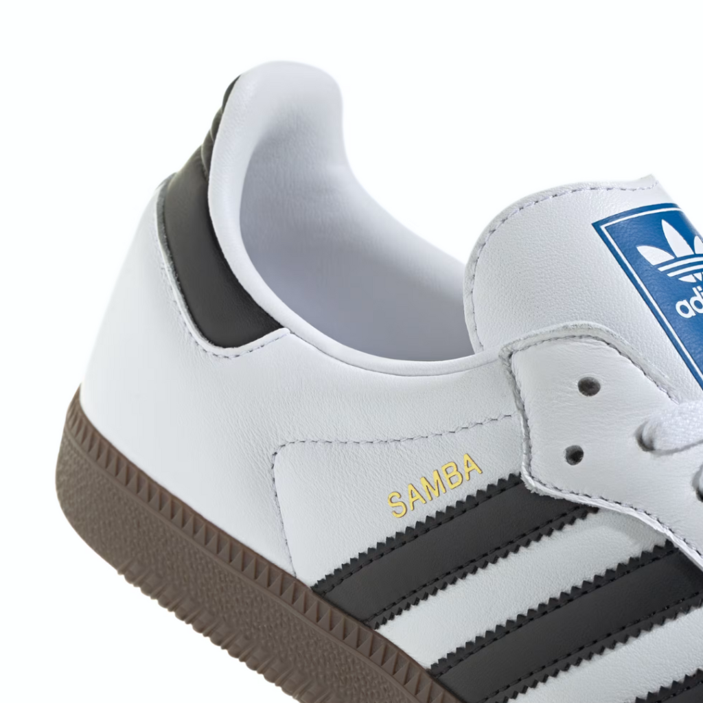 Adidas Samba OG - White/Black/Clear Granite - immagine 2