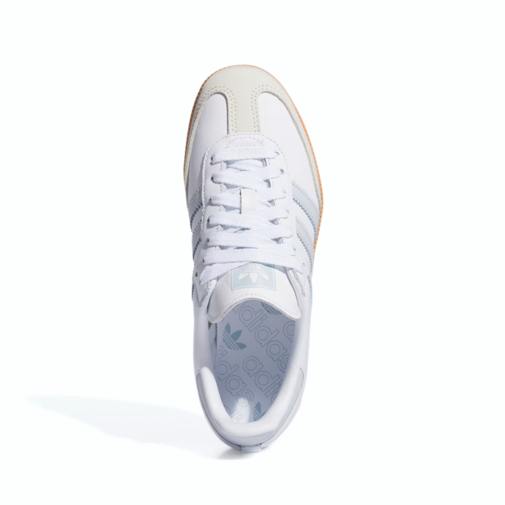 Adidas Samba OG - White /Halo Blue/Off White - immagine 3