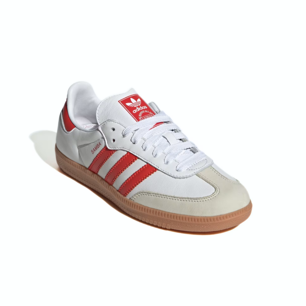 Adidas Samba OG - White/Solar Red/Off White - immagine 4