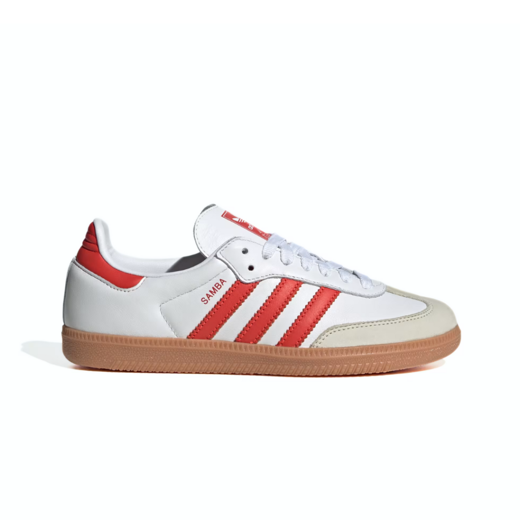 Adidas Samba OG - White/Solar Red/Off White