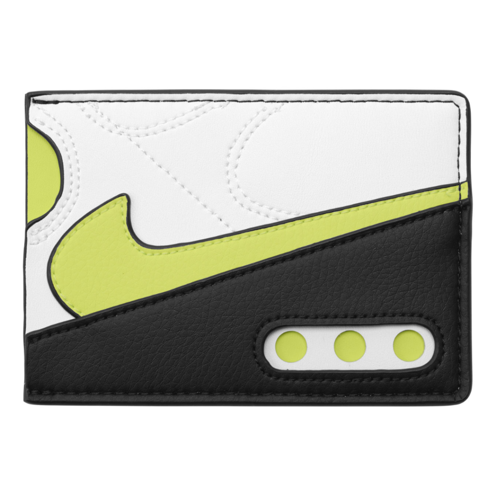 Nike Air Max 90 Card Wallet - White/Black/Yellow - immagine 2