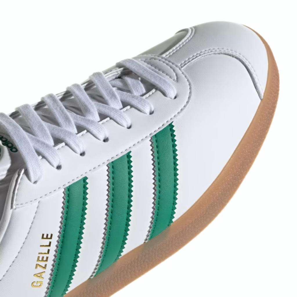 Adidas Gazelle - White/Bold Green - immagine 3