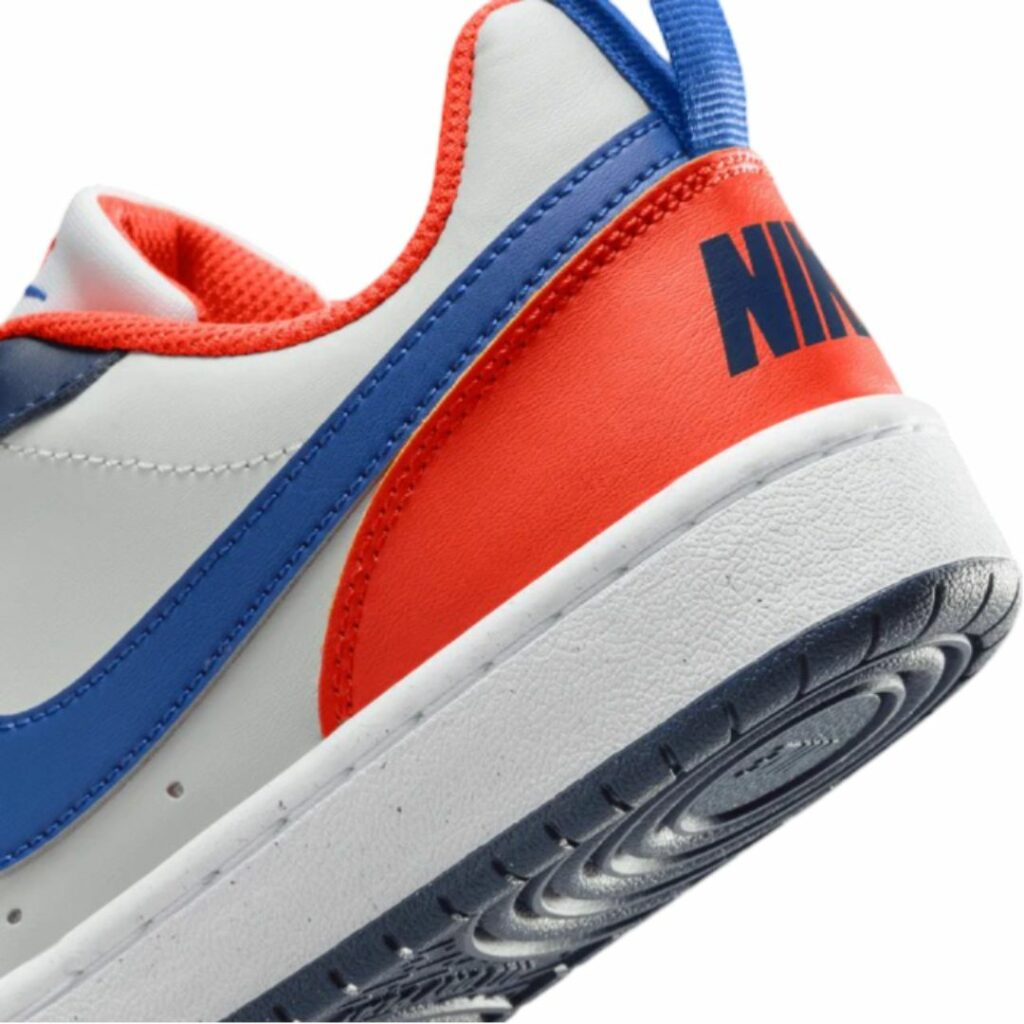 Nike Court Borough Low Recraft (gs) - Midnight Navy/Orange/Silver/Hyper Royal - immagine 4