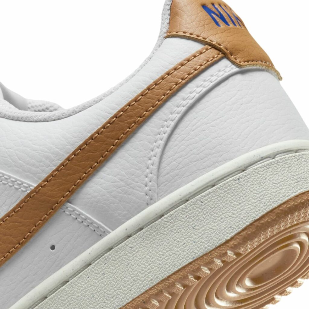 Nike Court Vision Low Next Nature - White/Game Royal/Sail/Flax - immagine 5