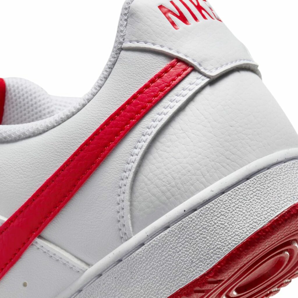 Nike Court Vision Low Next Nature - White/University Red - immagine 5
