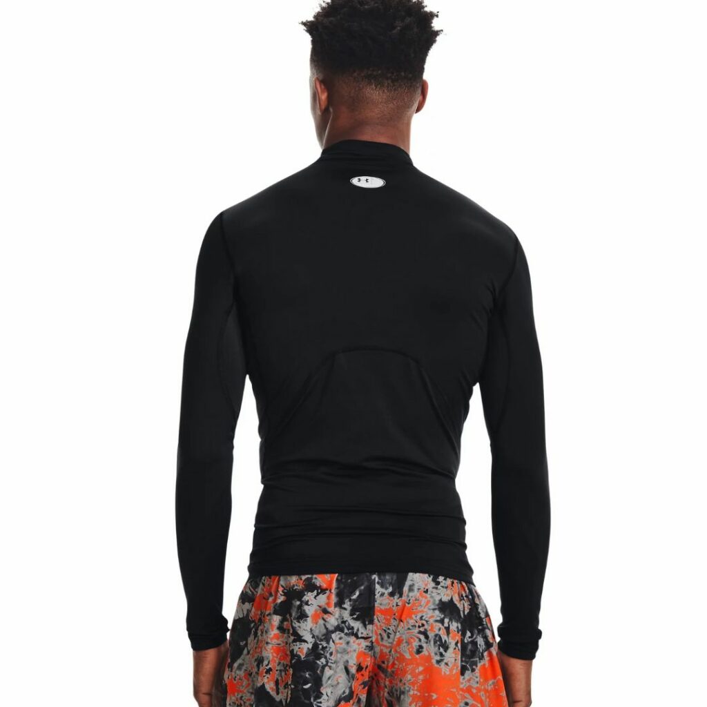 Under Armour Maglia ColdGear® Compression Mock - Black - immagine 2