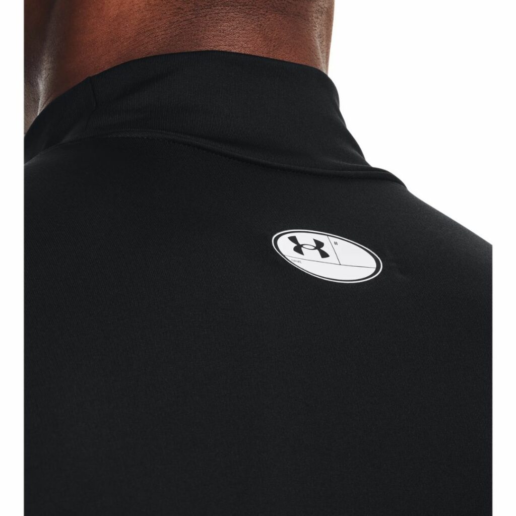 Under Armour Maglia ColdGear® Compression Mock - Black - immagine 3