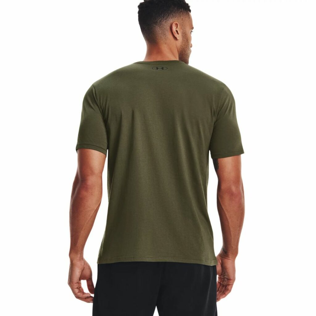 Under Armour T-Shirt Left Chest - Marine Old Green/Black - immagine 2