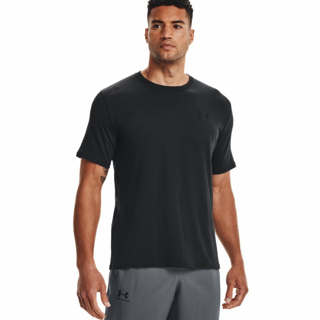 Under Armour T-shirt Left Chest - Black