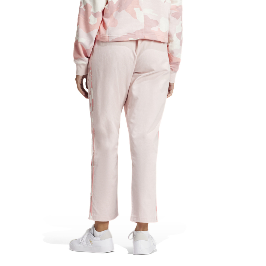 Adidas Pantaloni Essentials 3 Stripes Camo Pink