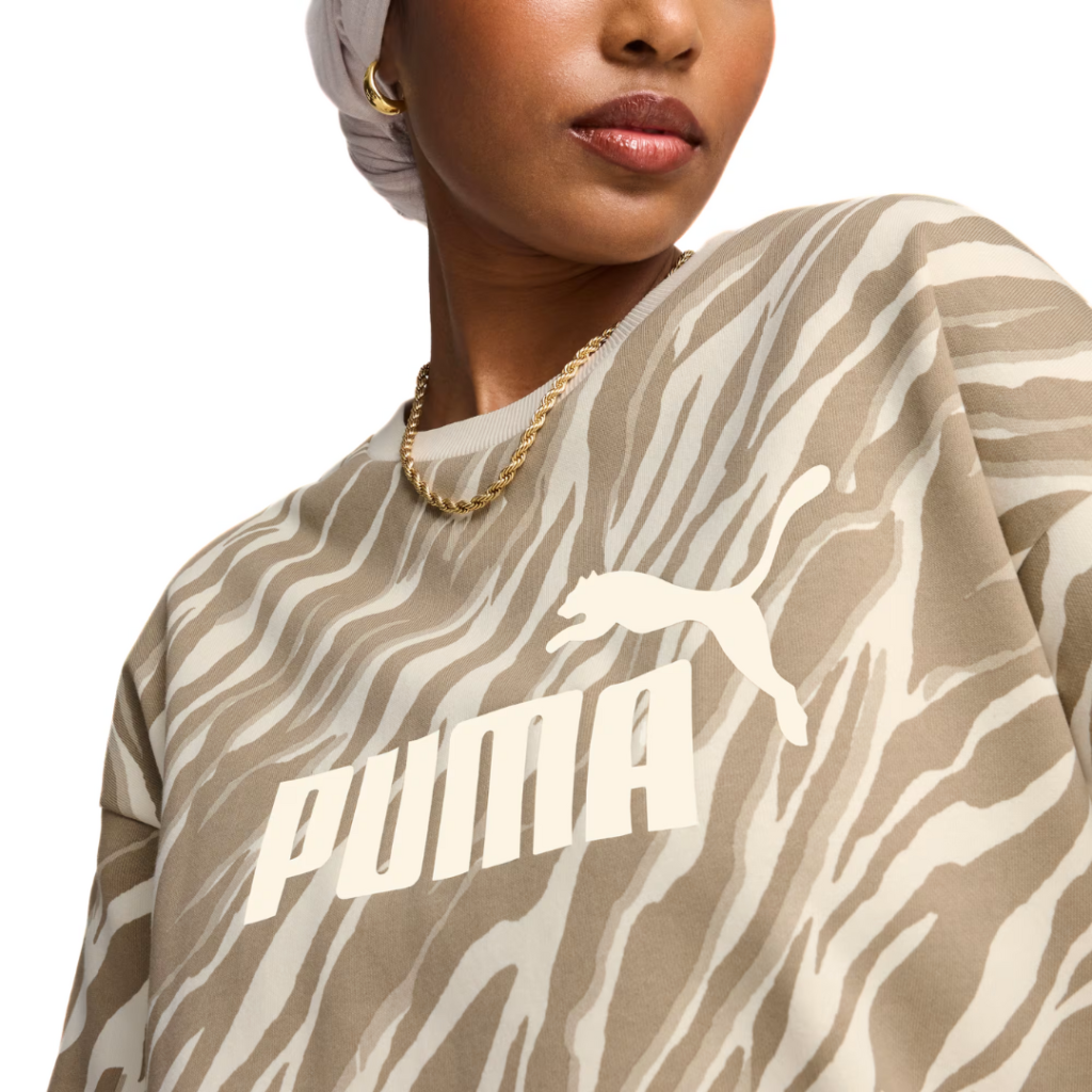 Puma ESS+ ANIMAL Felpa Con Grafica - Alpine Snow - immagine 3