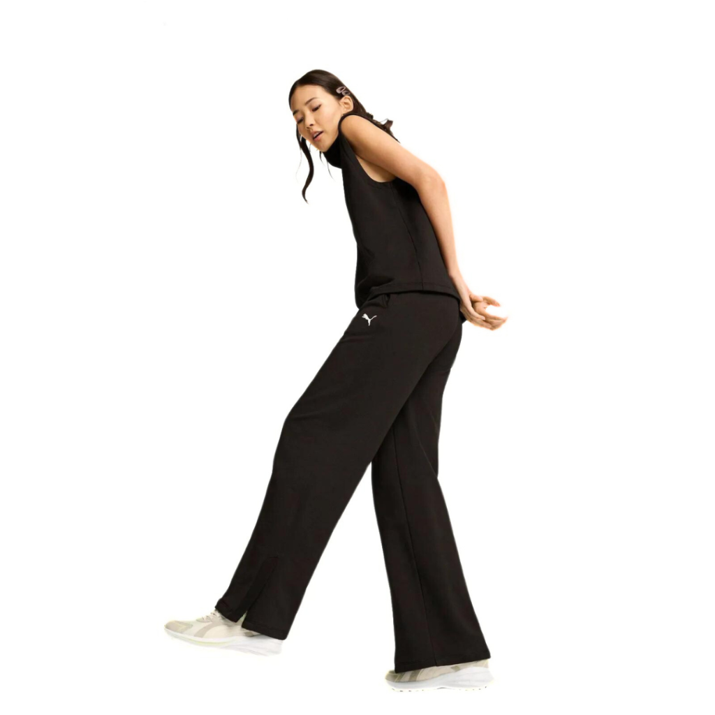 Puma HER Pantaloni Dritti - Black - immagine 2